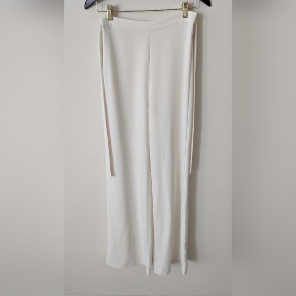 Amanda Uprichard Ariya Pant off white/ivory Size Small - Picture 8 of 11
